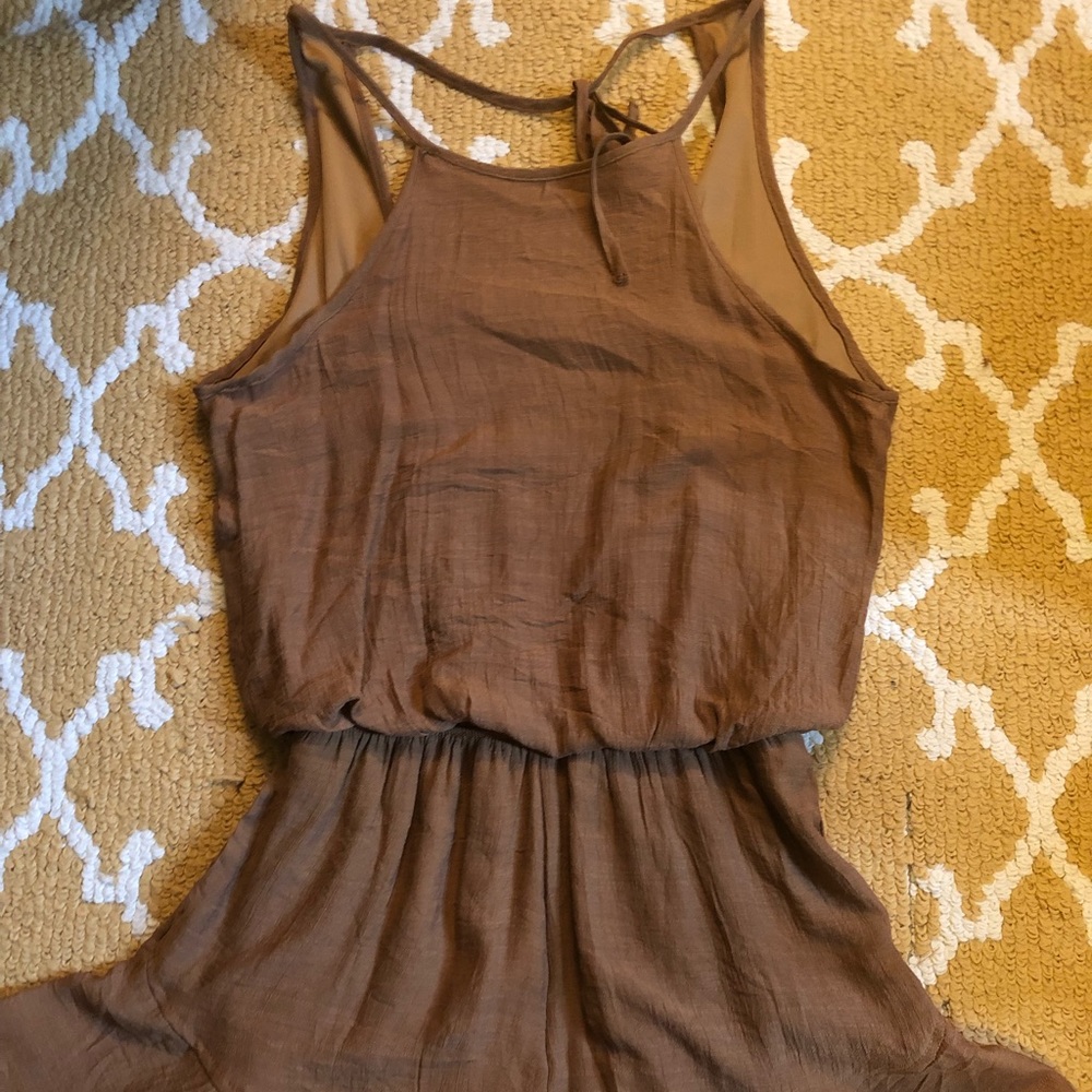 Tan Romper
